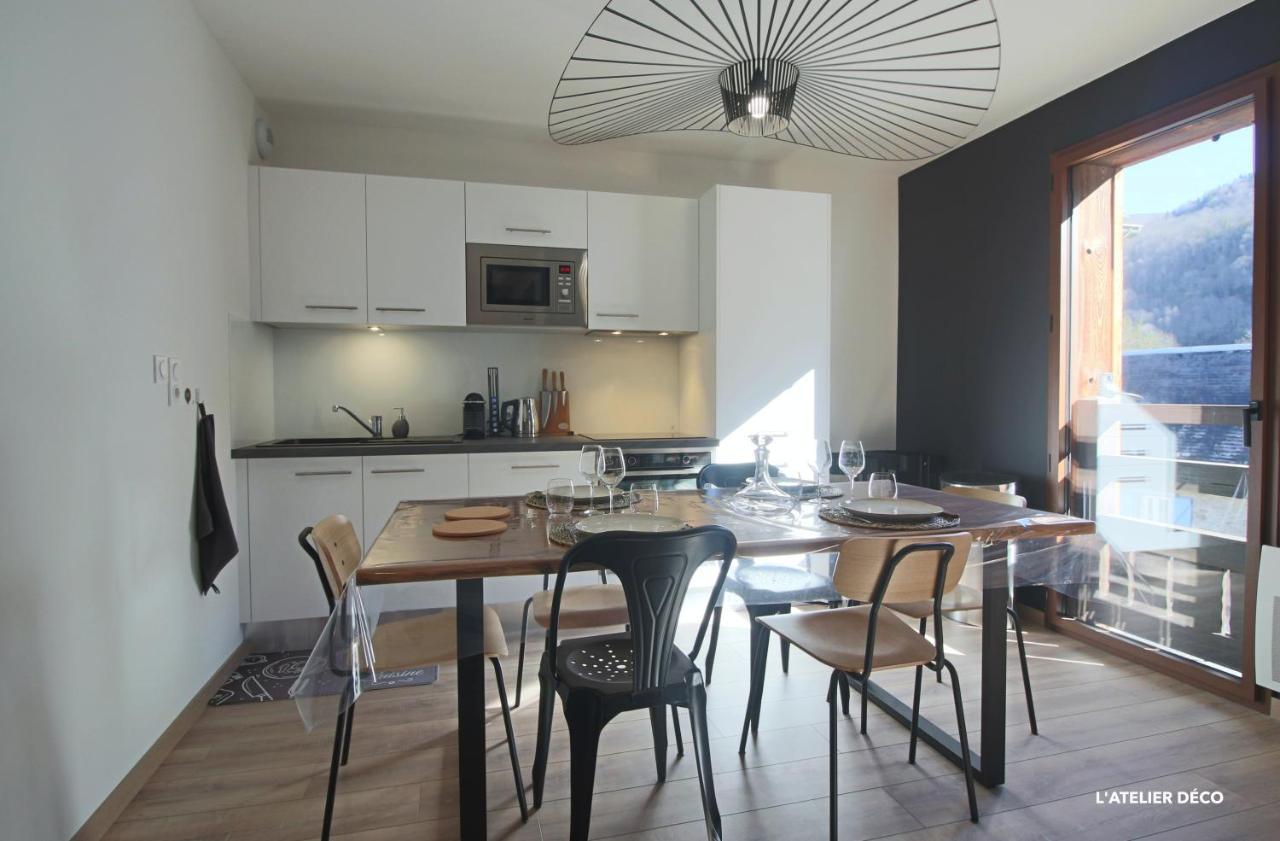 Magnifique T5 Duplex De Grand Standing 120M2 Neuf Classe 4 Etoiles Pour 8 Personnes En Plein Centre De Saint-Lary-Soulan Exteriér fotografie